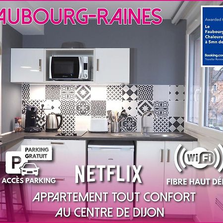 Le Faubourg-Raines - Chaleureux studio à 5mn de la gare Dijon Extérieur photo