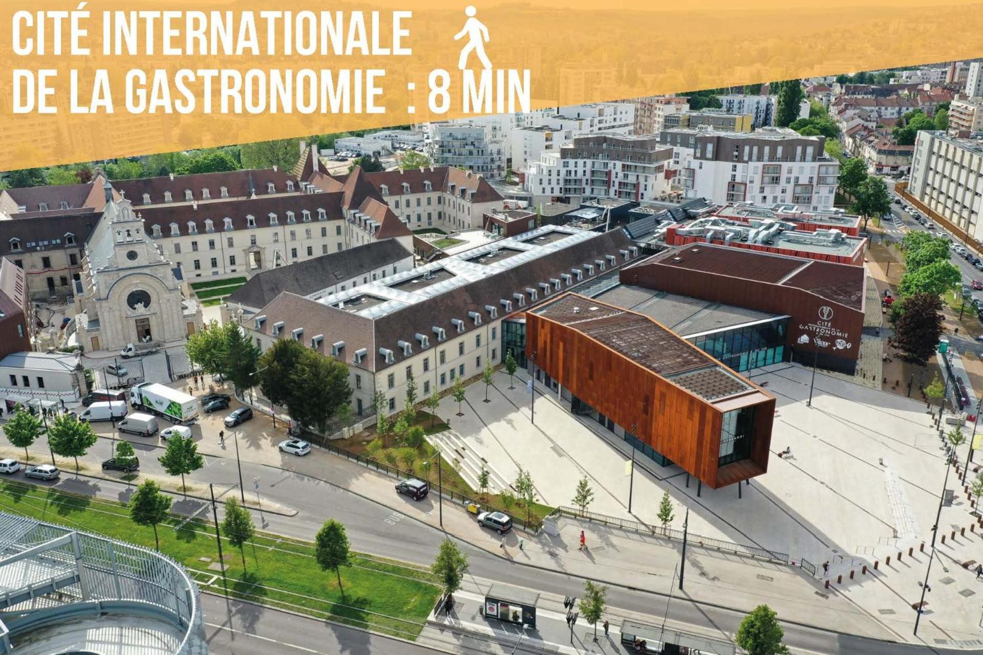 Le Faubourg-Raines - Chaleureux studio à 5mn de la gare Dijon Extérieur photo